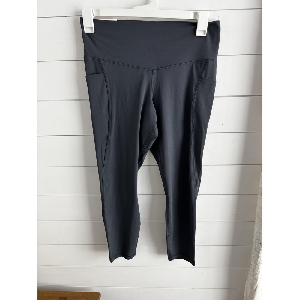 Member's Mark Ladies Everyday High Rise Ankle‎ Legging Sz XL Charcoal Grey